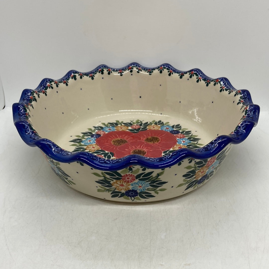 A185 Wavy Pie Plate - D60