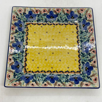 Square Plate ~ 9 inch ~ WK81