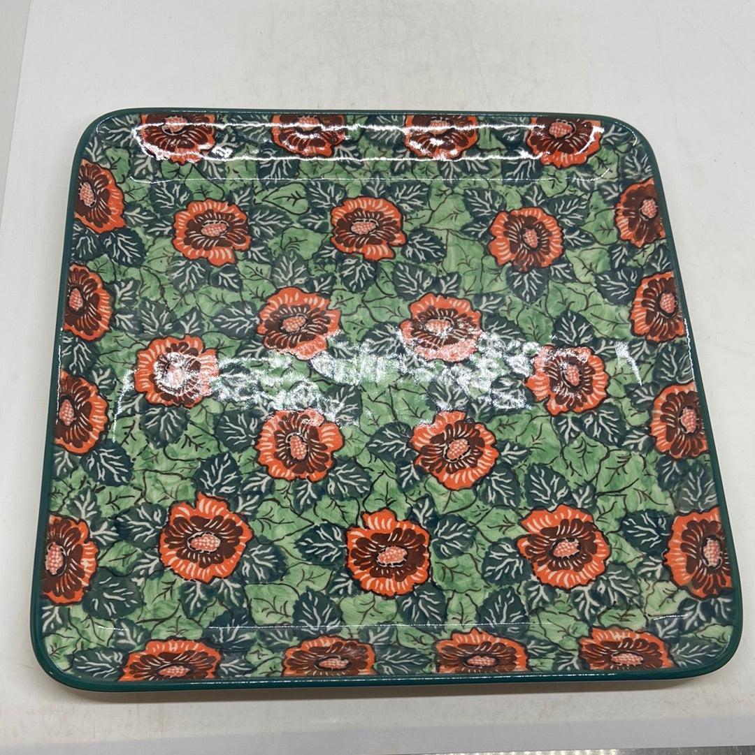 Plate ~ Square ~ 11 inch ~ U1694 ~ U5!