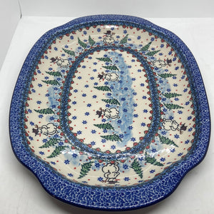 Platter ~ Oval ~ 11.5 x 15.5 inch ~ U4661 ~ U3!