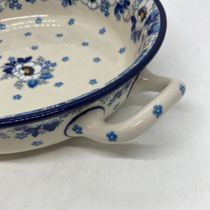 Baker ~ Round w/ Handles ~ 8 inch ~ 2222X ~ T4!