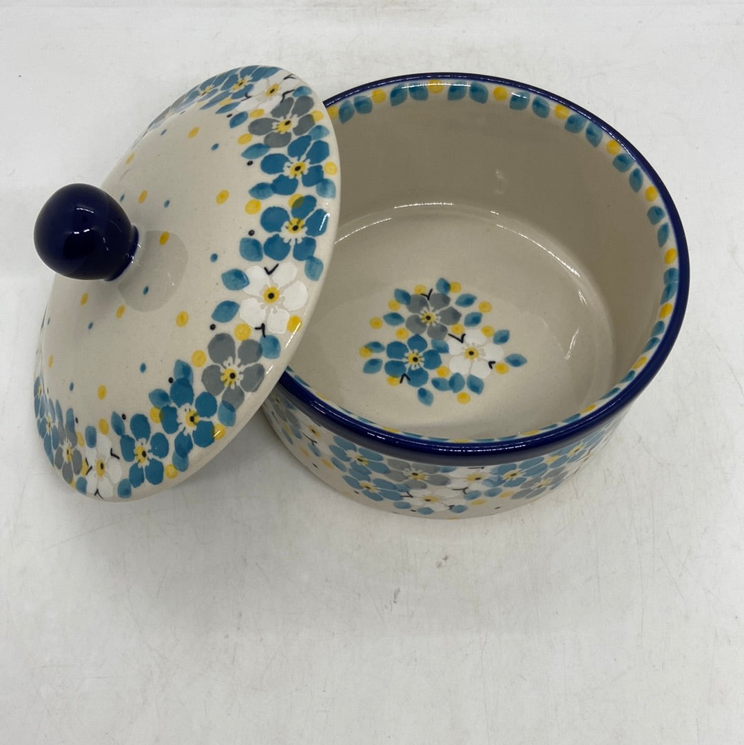 Round Covered Container ~ 5" ~ 2498X - T4!