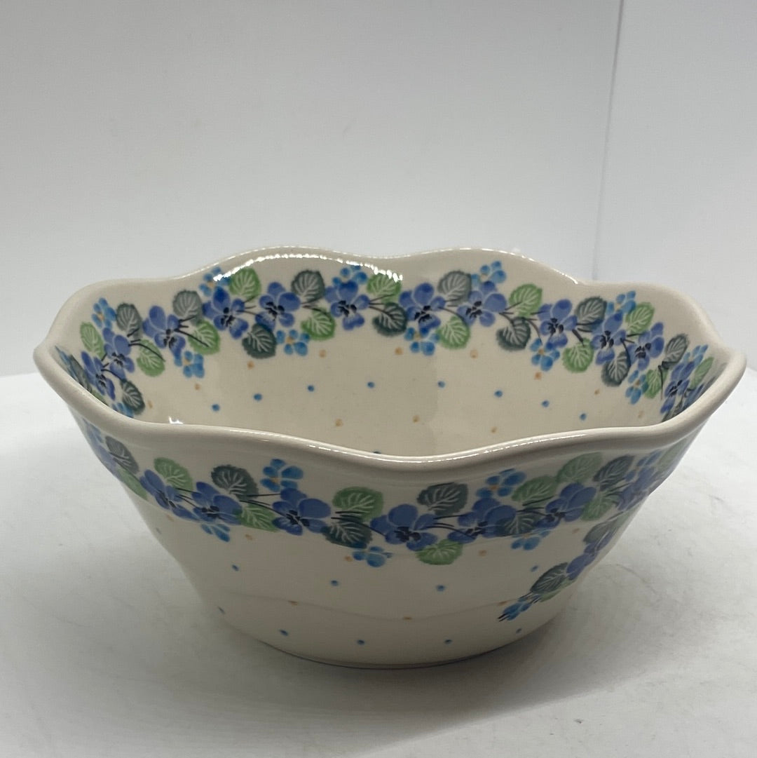 Bowl ~ Wavy Edge ~ Small ~ 8 inch ~ 2339 ~ T3!
