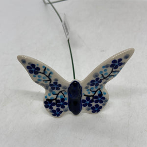 Butterfly Figurine on a Metal stick - AS45