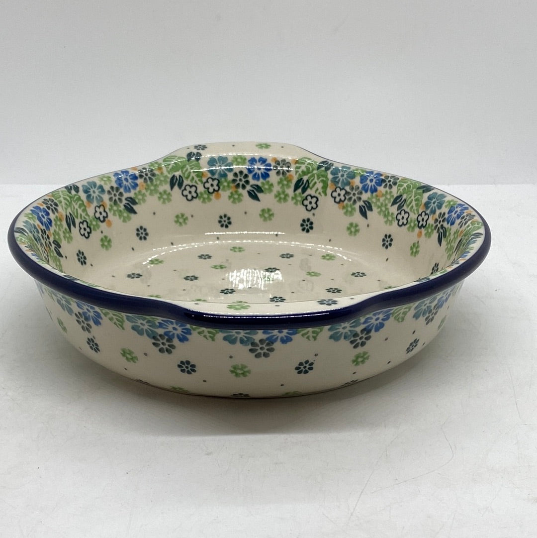 141 Baker ~ Round w/ Handles ~ 8 inch ~ 2064X ~ T3!