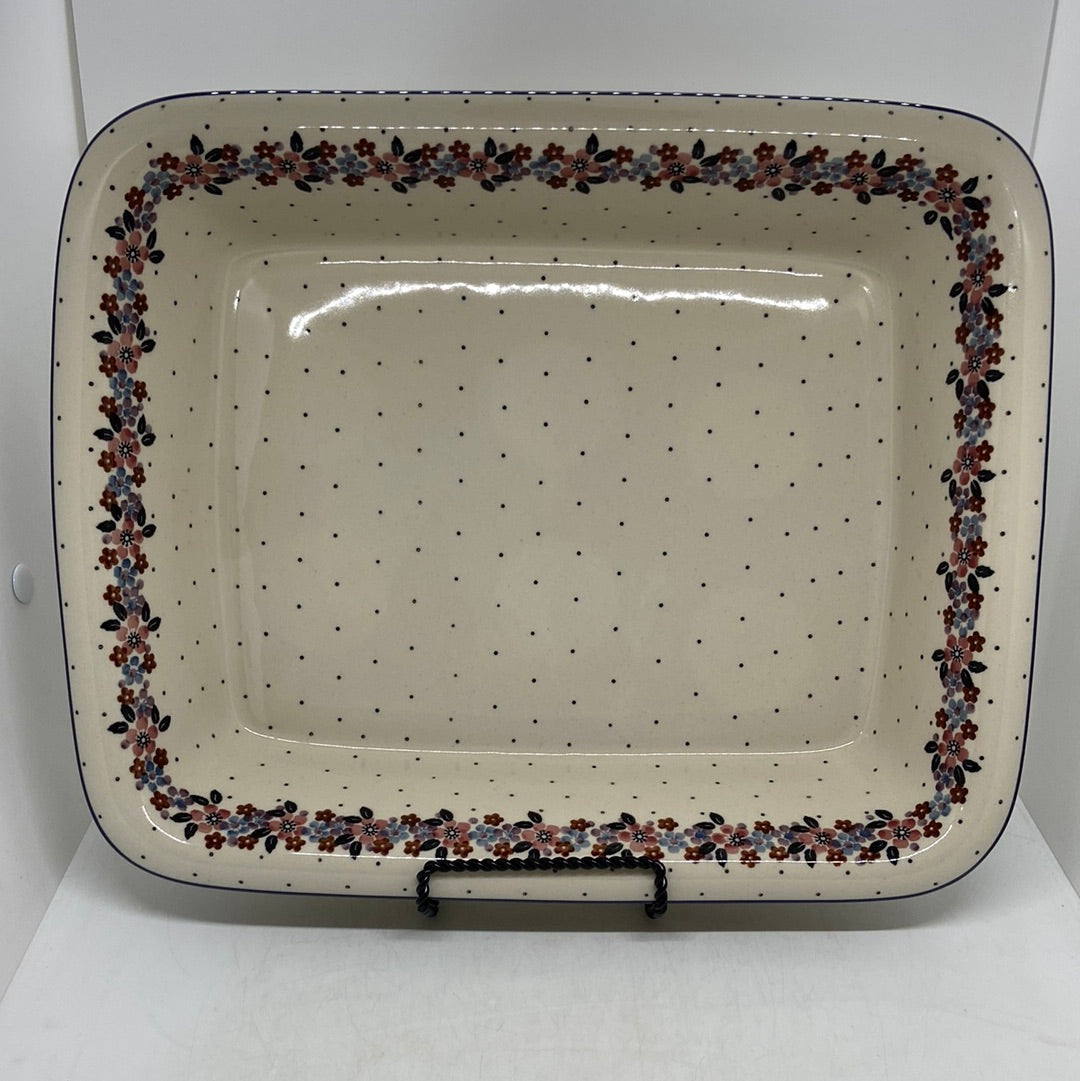 854 ~ Baker ~ Rectangular w/Rim ~ Lasagna ~ 2067X - T1*