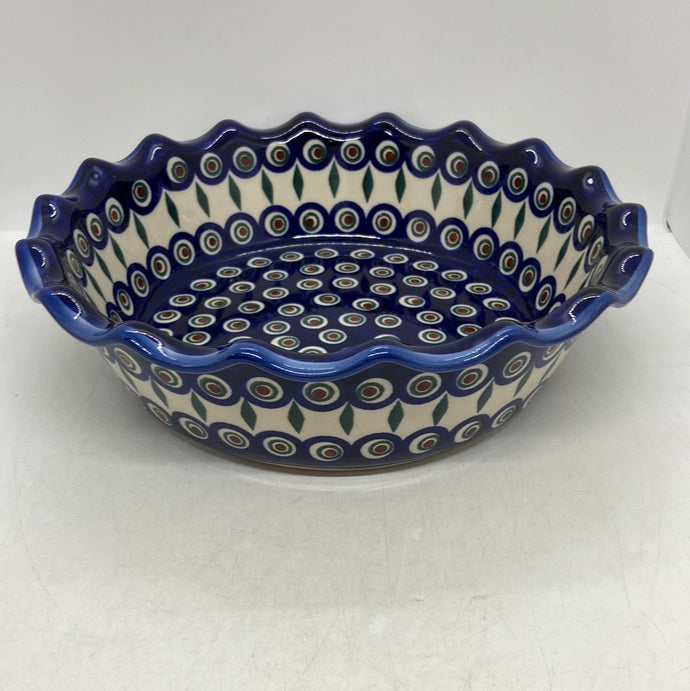 A185 Wavy Pie Plate  - D43