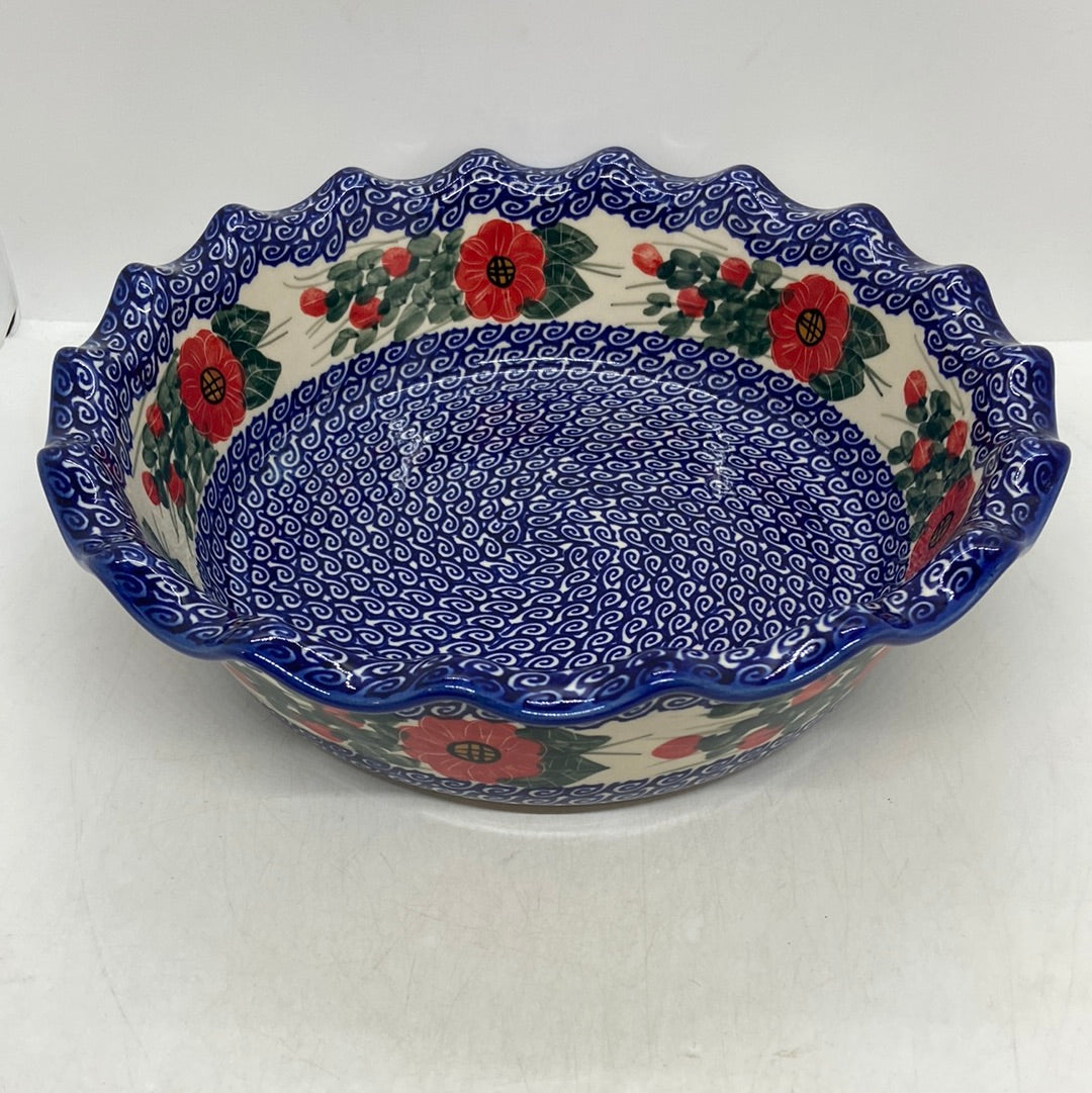 A185 Wavy Pie Plate  - D15