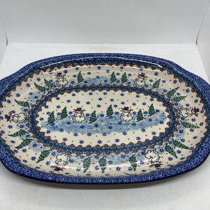 Platter ~ Oval ~ 11.5 x 15.5 inch ~ U4661 ~ U3!