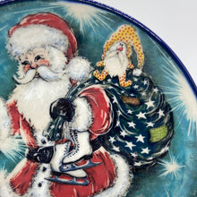 Load image into Gallery viewer, Limited Edition Large Plate - Santa with Skates