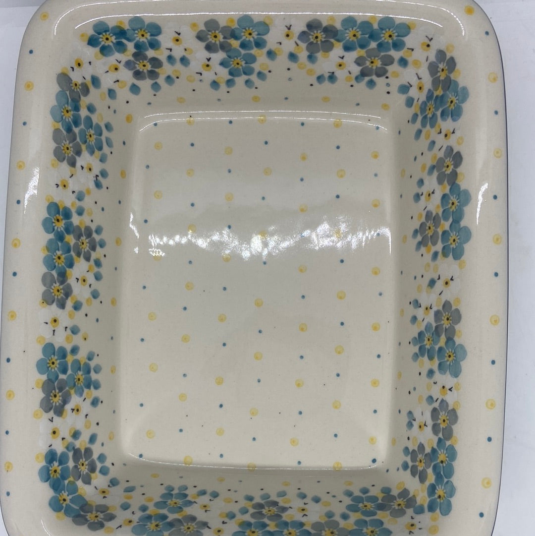 Baker ~ Rectangular w/Rim ~ 9.25 x 11  ~ 2498X ~ T4!