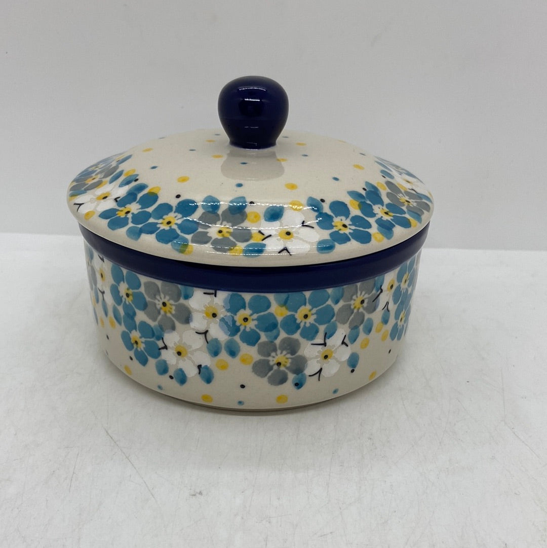 Round Covered Container ~ 5" ~ 2498X - T4!