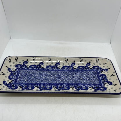 584 ~ Scalloped Tray ~ 6" x 13" ~ 2662X - T3!