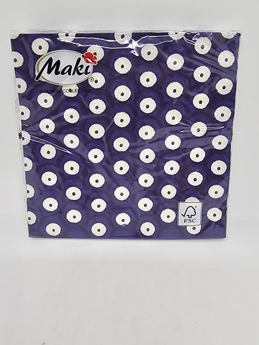 Polka Dot Folk Napkin