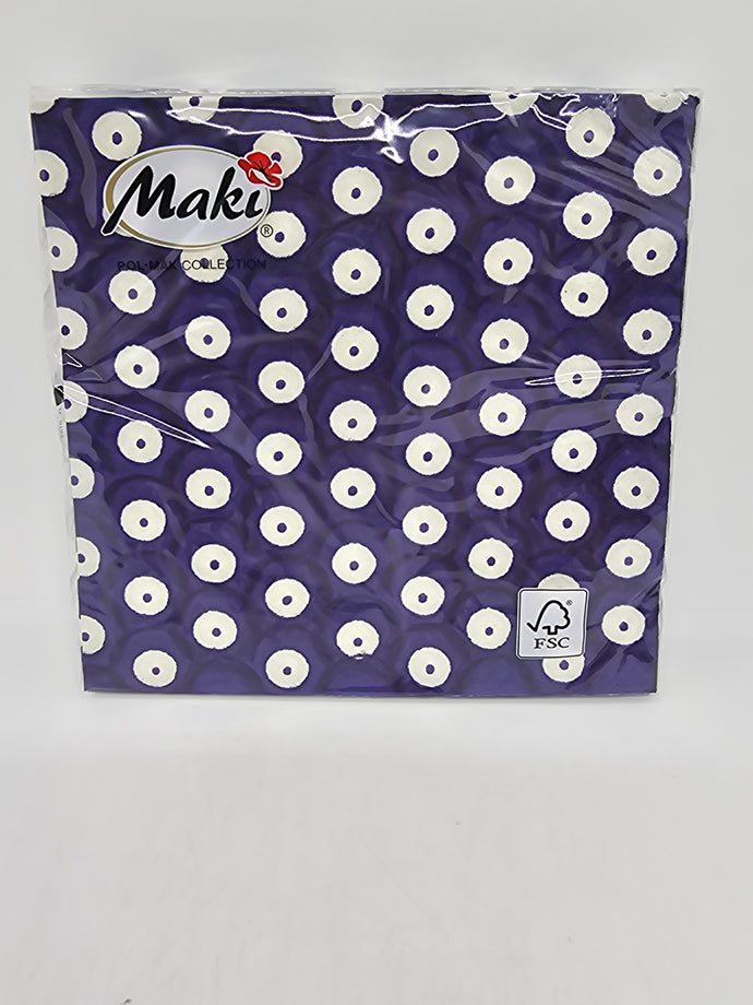 Polka Dot Folk Napkin