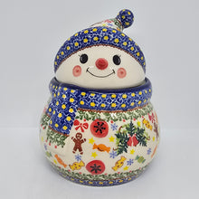 Load image into Gallery viewer, Kalich Snowman Container - U717