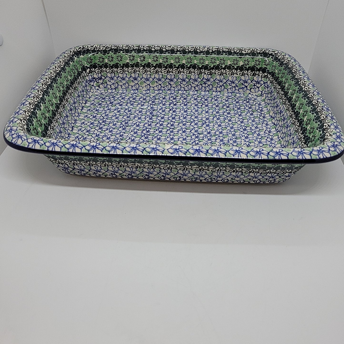 854 ~ Baker ~ Rectangular w/Rim ~ Lasagna ~ 11.25" x 13.75" ~ 1479X ~ T3*