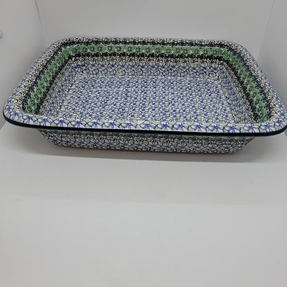 854 ~ Baker ~ Rectangular w/Rim ~ Lasagna ~ 11.25" x 13.75" ~ 1479X ~ T3*
