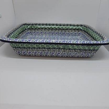 854 ~ Baker ~ Rectangular w/Rim ~ Lasagna ~ 11.25" x 13.75" ~ 1479X ~ T3*