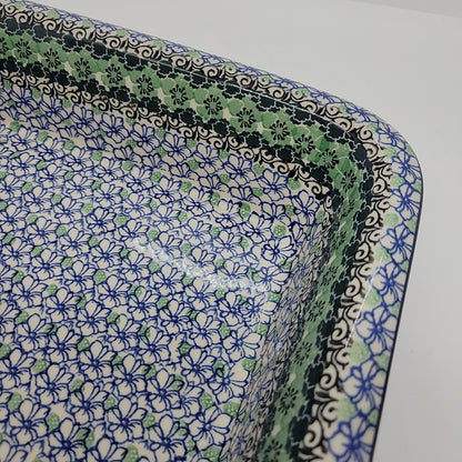 854 ~ Baker ~ Rectangular w/Rim ~ Lasagna ~ 11.25" x 13.75" ~ 1479X ~ T3*