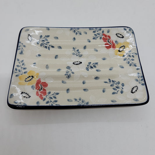 Soap Dish ~ 3.25 x 4.25 inch ~ 2378X ~ T4!