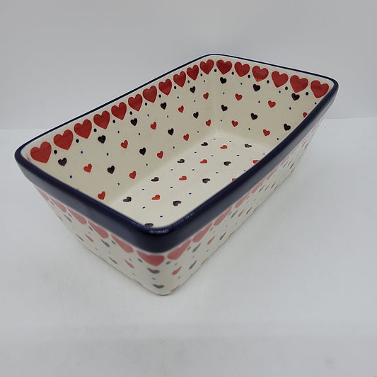 Baker ~ Loaf Pan ~  8”L x 4.5”W x 3”H - 2108X ~ T1!