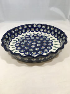 Pie Plate ~ Fluted ~ 10 inch ~ 54X ~ T3!