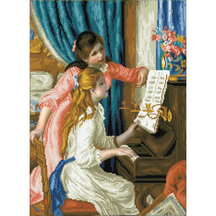 Diamond Dotz - Playing Piano (Renoir)