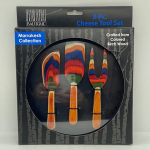 3-PC Cheese Tool Set - Marrakesh Collection