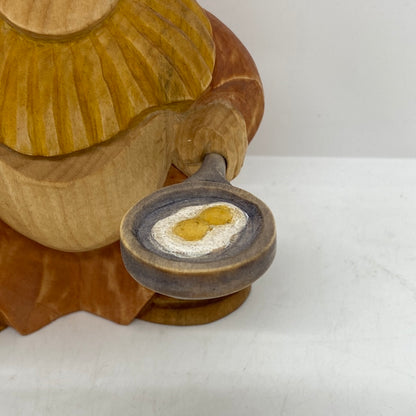 "2 Eggs Sunny Side Up" With Frying Pan and Fork Nochale - 015