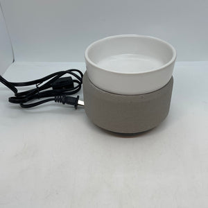 2-IN-1 Fragrance Warmer - Gray Texture