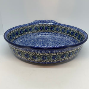 417 ~ Baker ~ Round w/ Handles ~ 10" 1513X ~ T3!