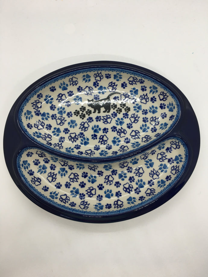 Dish ~ Divided ~ 8 x 9.75 inch ~ 1771X ~ T1!