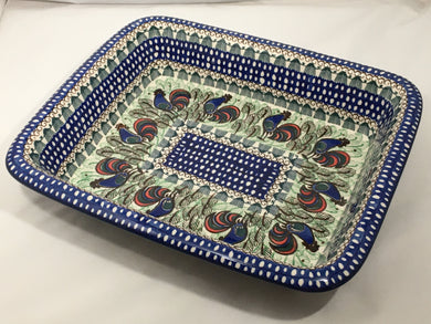 Baker ~ Rectangular w/Rim ~ Lasagna ~ 11.25 x 13.75 inch ~ U2664 ~ U3!