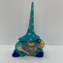 Load image into Gallery viewer, Teal Wizard Silver Wand Nochale - 064