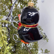 Load image into Gallery viewer, Penguin Polish Hand Blown Glass Ornament
