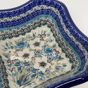 Square Bowl ~ Scalloped Edge ~ 6.5  inch ~ U4970 - U6