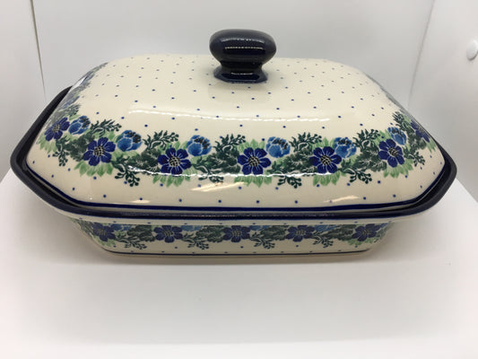 Baker ~ Covered Casserole ~ 9.5 x 12 inch ~ 1533X ~ T3!