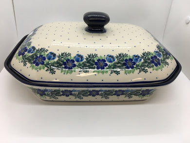 Baker ~ Covered Casserole ~ 9.5 x 12 inch ~ 1533X ~ T3!