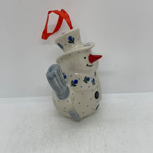 Load image into Gallery viewer, Snowman Bell Ornament - Blueberry - T1!