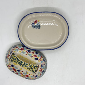 Second Quality Butter Dish with Handle  - WK77