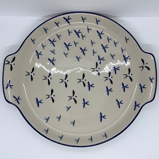 Platter ~ Round w/ Handles ~ 11.75 inch ~ U4832 ~ U2