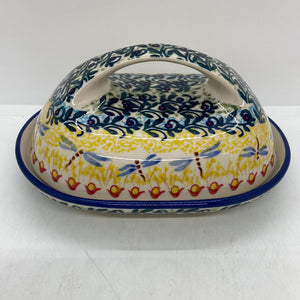 Butter Dish with Handle  - JZ36