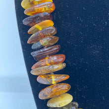 Load image into Gallery viewer, Baltic Amber Necklace made of free form amber beads