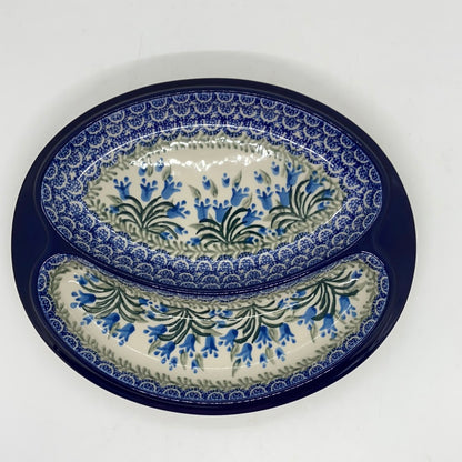 Dish ~ Divided ~ 8 x 9.75 inch ~ 1432X ~ T3!