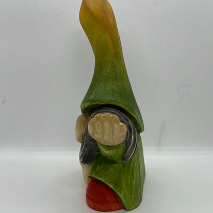 The Flowing Mostached Nochale with Green Hat - 011