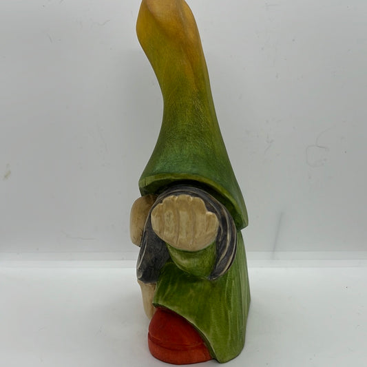 The Flowing Mostached Nochale with Green Hat - 011