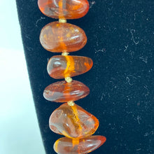 Load image into Gallery viewer, Baltic Amber Necklae made of Free form Amber Beads