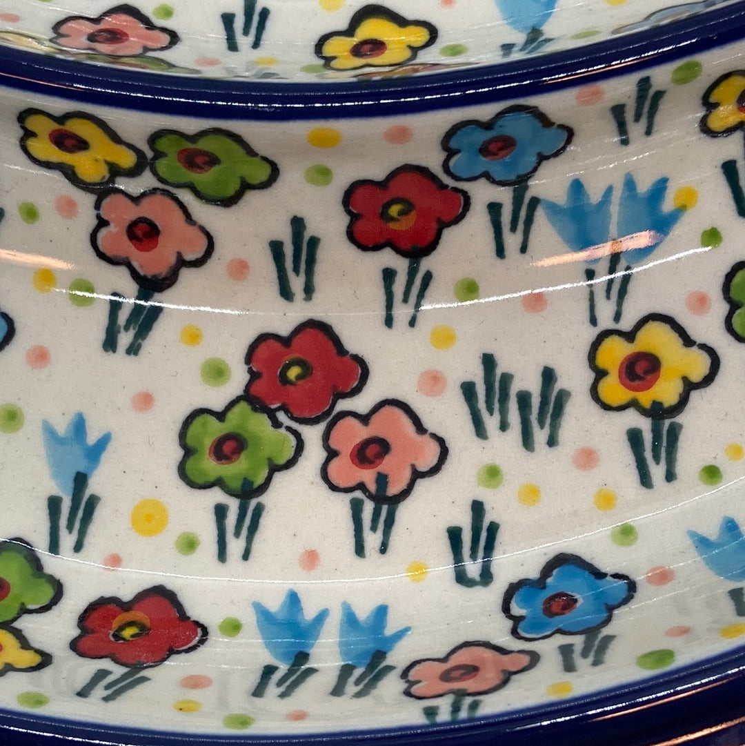 Dish ~ Divided ~ 8 x 9.75 inch ~ U4884 - U3!