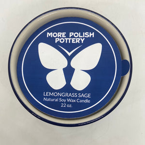 Lemongrass Sage Candle Planter/Container ~ 0560X